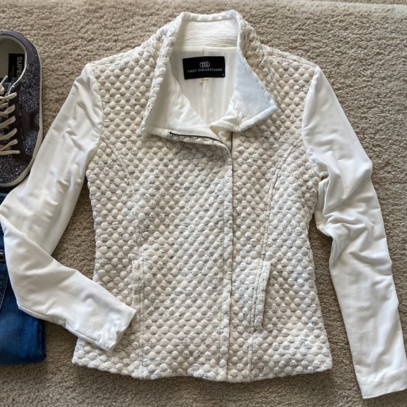 TART Collection Moto Style Sweater Jacket - Picture 2 of 8